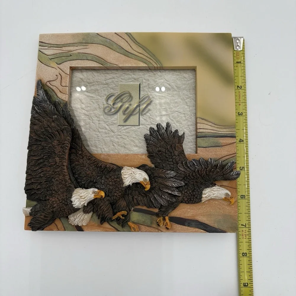 American Eagles 3D Photo Frame holds 3.5